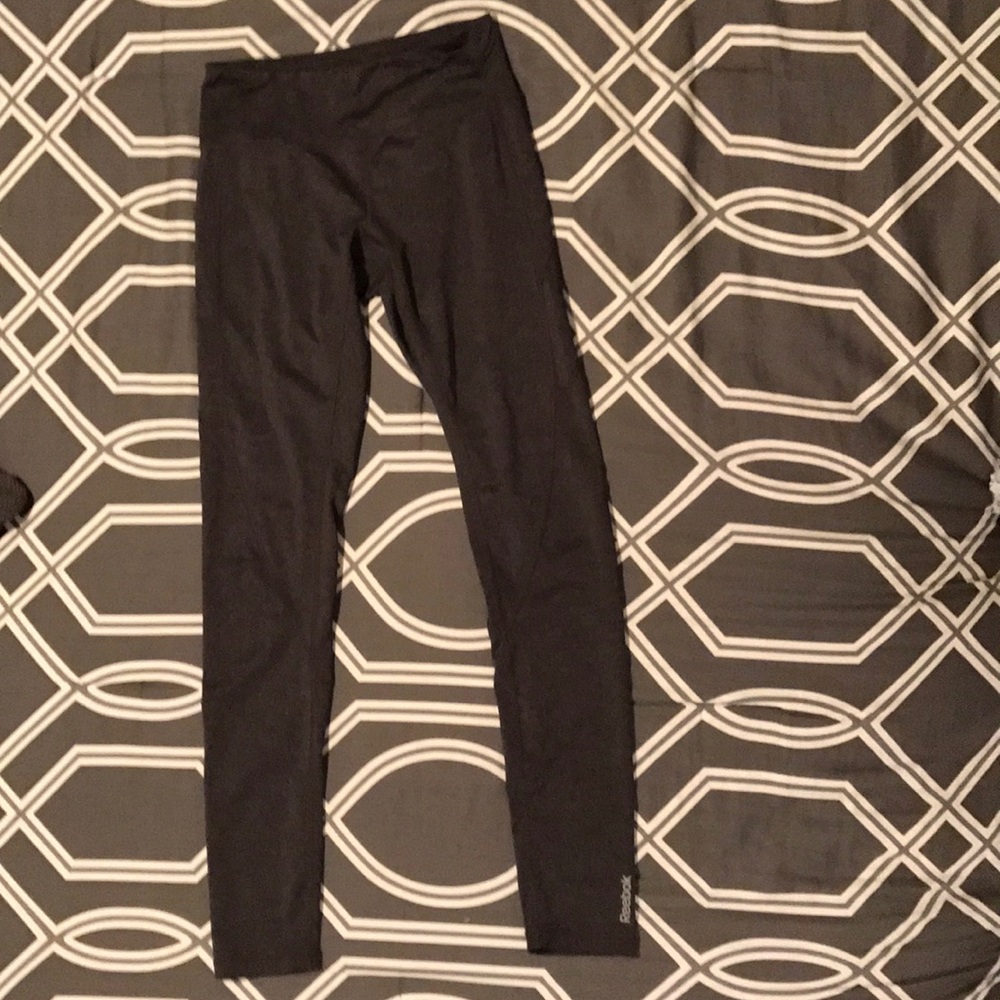 Grey reebok leggings